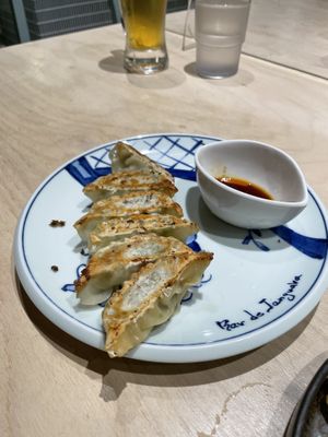 Gyoza  at Vegan Bistro Jangara in Tokyo