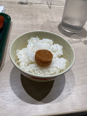 Mentaiko  at Vegan Bistro Jangara in Tokyo