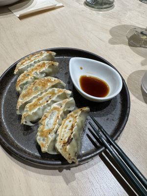 Gyoza  at Vegan Bistro Jangara in Tokyo
