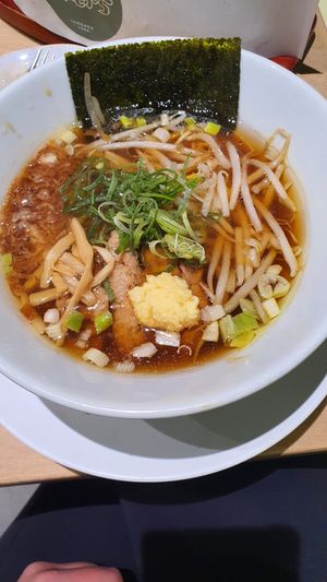 Soy ramen at Vegan Bistro Jangara in Tokyo