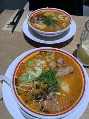 Vegan ramen   at Vegan Bistro Jangara in Tokyo