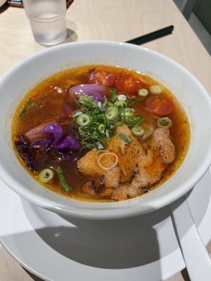 Ramen  at Vegan Bistro Jangara in Tokyo