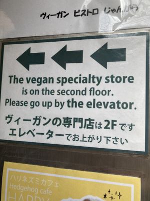   at Vegan Bistro Jangara in Tokyo