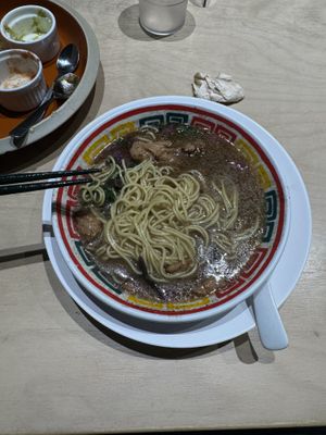 Vegetable soy sauce ramen 🍜   at Vegan Bistro Jangara in Tokyo