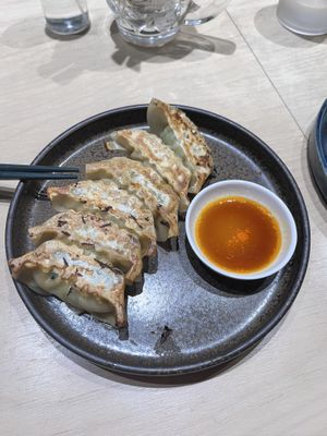 Gyoza  at Vegan Bistro Jangara in Tokyo