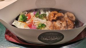 Best barbeque I've ever eaten! at Vegan Bistro Jangara in Tokyo