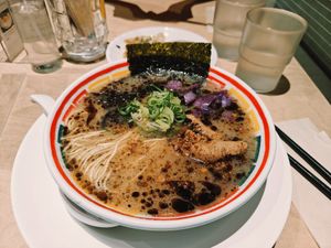 Vegan Kobonshan Ramen at Vegan Bistro Jangara in Tokyo