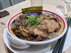 Kobonshan ramen  at Vegan Bistro Jangara in Tokyo