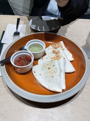 Quesadillas  at Vegan Bistro Jangara in Tokyo