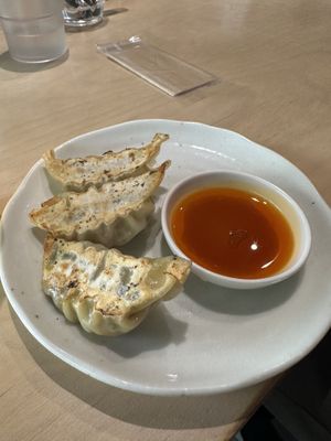 Gyoza  at Vegan Bistro Jangara in Tokyo