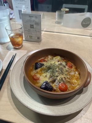   at Vegan Bistro Jangara in Tokyo