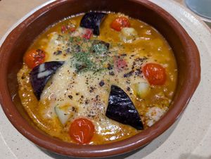 Vegan Kobonshan at Vegan Bistro Jangara in Tokyo