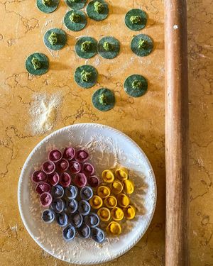 Tortellini at Lucato Home Restaurant in Montorso Vicentino