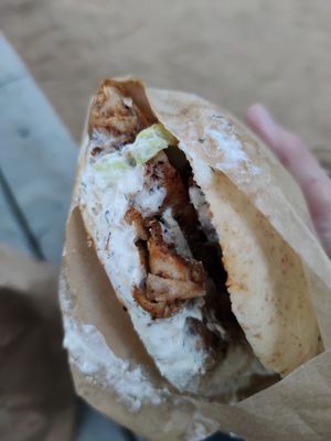 Kebab at Good Shit, Vegan Kebabs in Barcelona