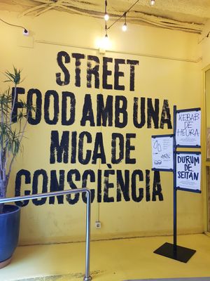  at Good Shit, Vegan Kebabs in Barcelona