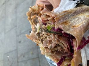 Kebab  at Good Shit, Vegan Kebabs in Barcelona