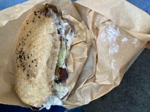 Kebab  at Good Shit, Vegan Kebabs in Barcelona