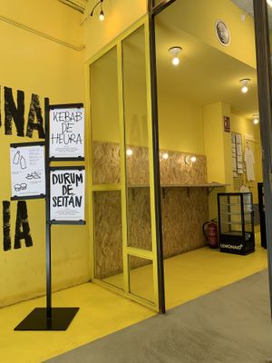   at Good Shit, Vegan Kebabs in Barcelona