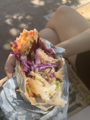   at Good Shit, Vegan Kebabs in Barcelona