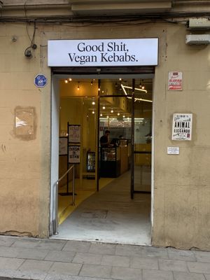 Good Shit  at Good Shit, Vegan Kebabs in Barcelona