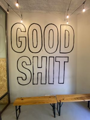 Indeed   at Good Shit, Vegan Kebabs in Barcelona