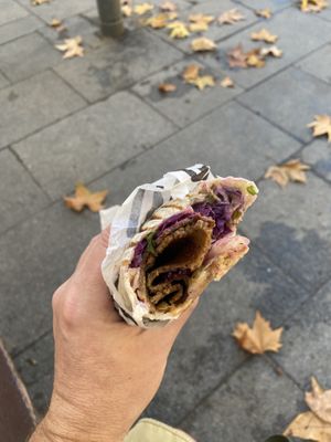 Delish   at Good Shit, Vegan Kebabs in Barcelona