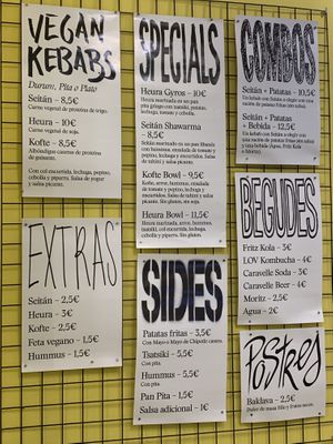   at Good Shit, Vegan Kebabs in Barcelona