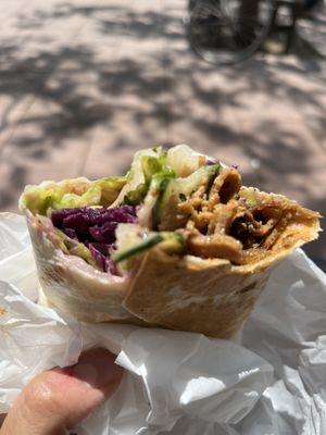   at Good Shit, Vegan Kebabs in Barcelona