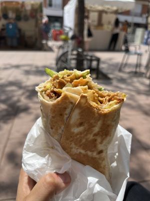   at Good Shit, Vegan Kebabs in Barcelona