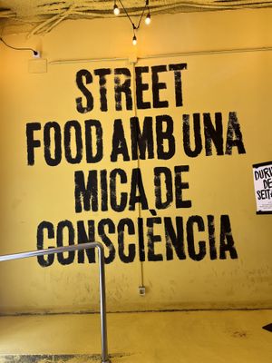   at Good Shit, Vegan Kebabs in Barcelona