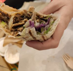   at Good Shit, Vegan Kebabs in Barcelona