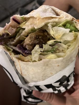   at Good Shit, Vegan Kebabs in Barcelona
