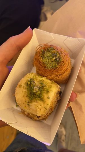 Baklavas   at Good Shit, Vegan Kebabs in Barcelona
