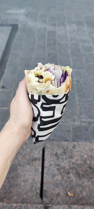Dürüm   at Good Shit, Vegan Kebabs in Barcelona