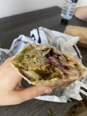 Durum kofte   at Good Shit, Vegan Kebabs in Barcelona