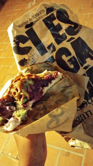  at Good Shit, Vegan Kebabs in Barcelona