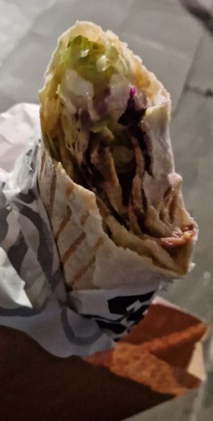 Durum de seitan at Good Shit, Vegan Kebabs in Barcelona