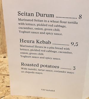  at Good Shit, Vegan Kebabs in Barcelona