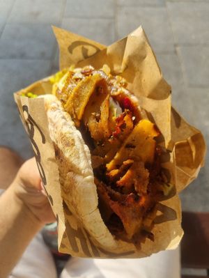  at Good Shit, Vegan Kebabs in Barcelona