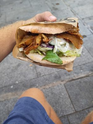  at Good Shit, Vegan Kebabs in Barcelona