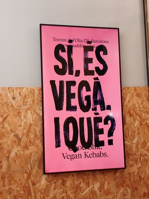  at Good Shit, Vegan Kebabs in Barcelona