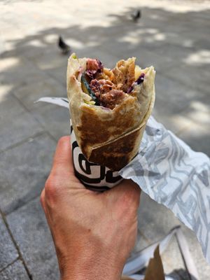  at Good Shit, Vegan Kebabs in Barcelona