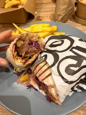  at Good Shit, Vegan Kebabs in Barcelona