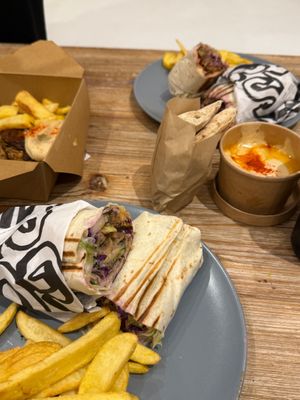  at Good Shit, Vegan Kebabs in Barcelona