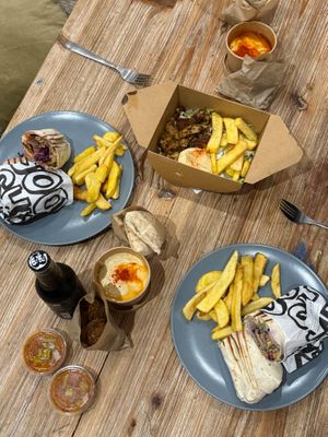  at Good Shit, Vegan Kebabs in Barcelona