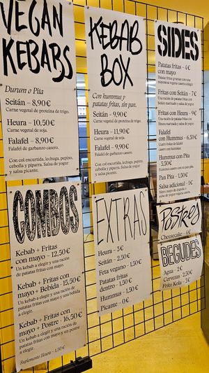  at Good Shit, Vegan Kebabs in Barcelona