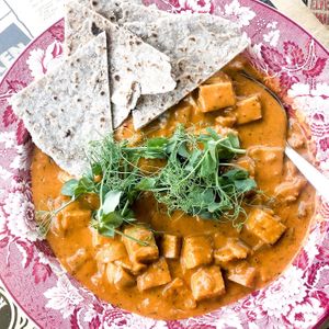 Butter tofu at Honderdprocentmianne in Genk