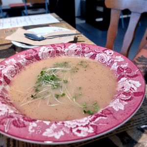 soup at Honderdprocentmianne in Genk