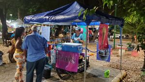 Vegan ice cream, handmade! at Taquería Vegana La Gata Negra in Cancun