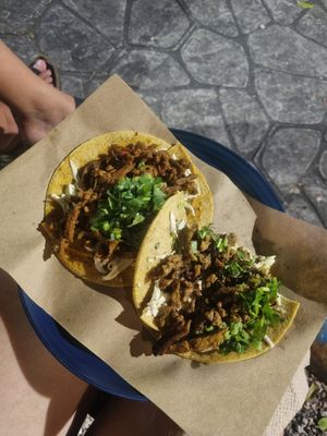 🤤🤤🤤 at Taquería Vegana La Gata Negra in Cancun